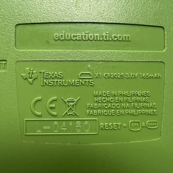 Texas Instruments TI-30X IIS 2-Line Scientific Calculator Green - Picture 6 of 9